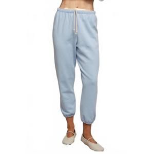 NEW PERFECTWHITETEE johnny french terry sweatpants in sky blue
